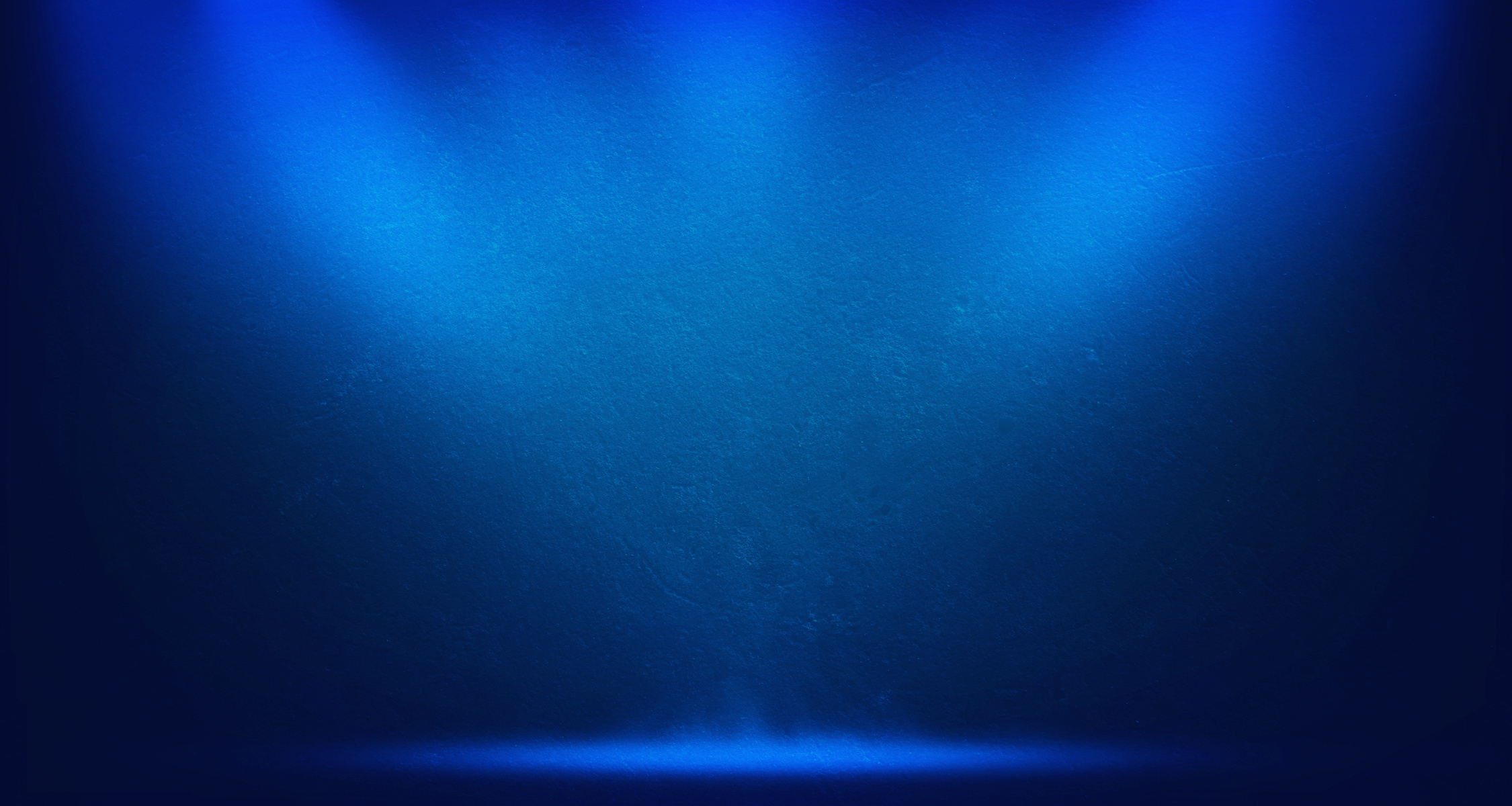 Blue Spotlight Wall Background